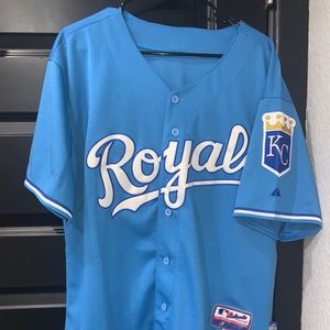 men’s Kansas Royals inspired baseball jersey